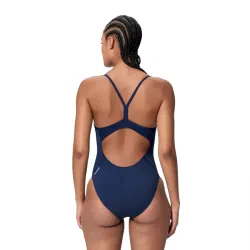 Speedo Baddräkt Logo Thin Strap Navy