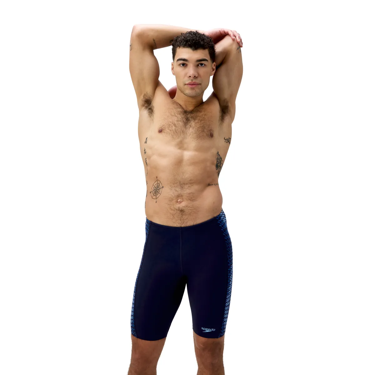 Speedo Endurance+ Jammer Tech Panel Navy