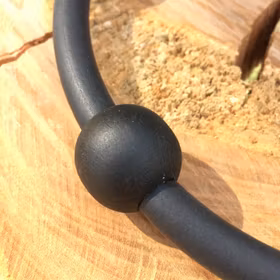 Halsband gummi svart