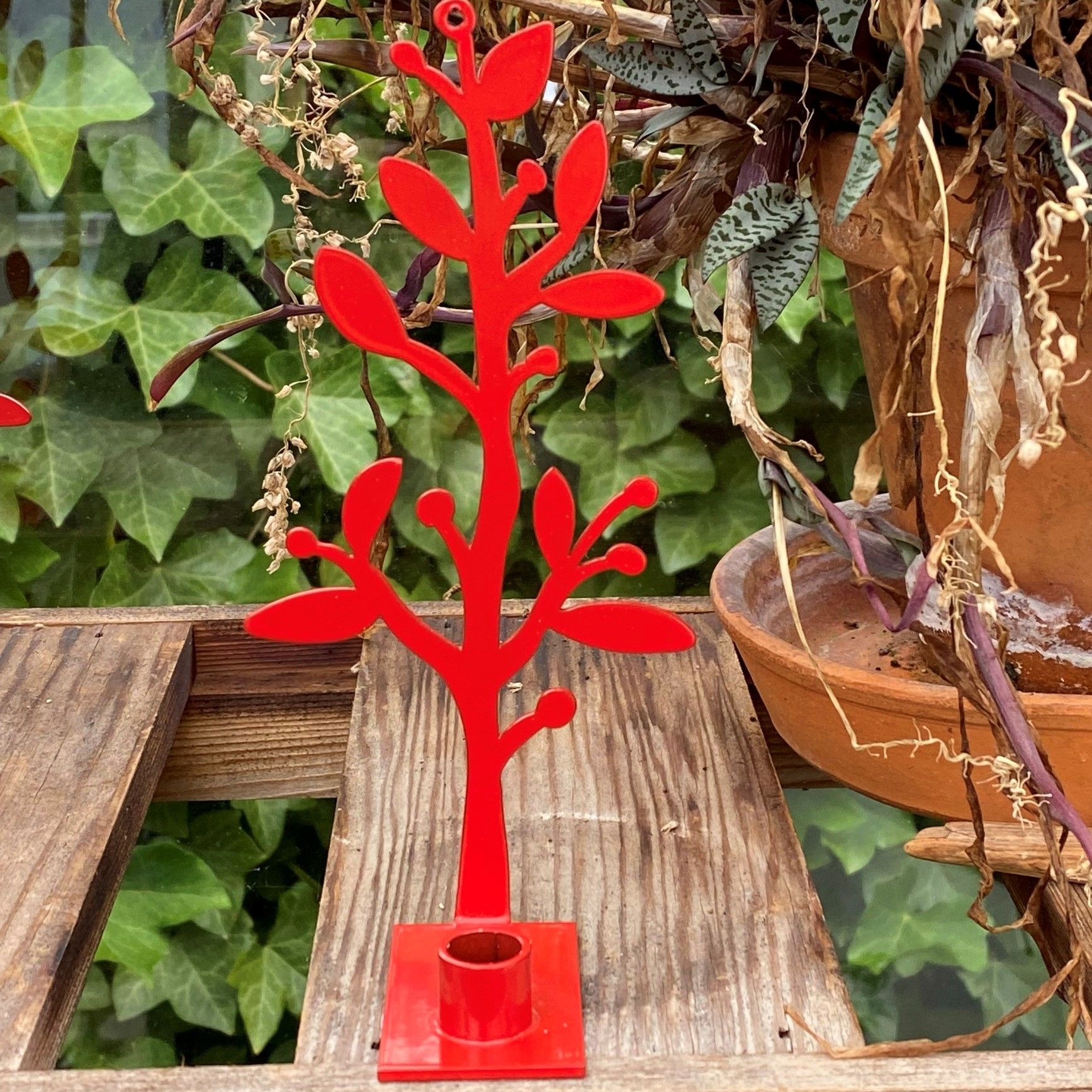 Ljusstake  mistel