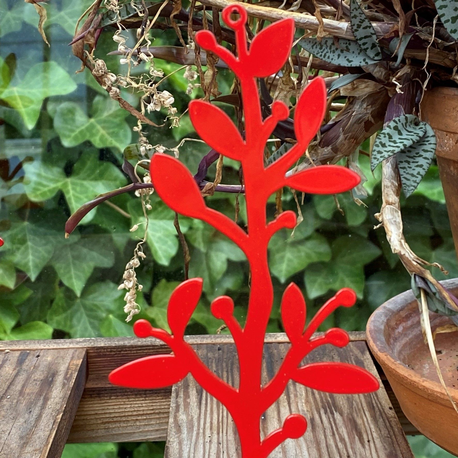 Ljusstake  mistel