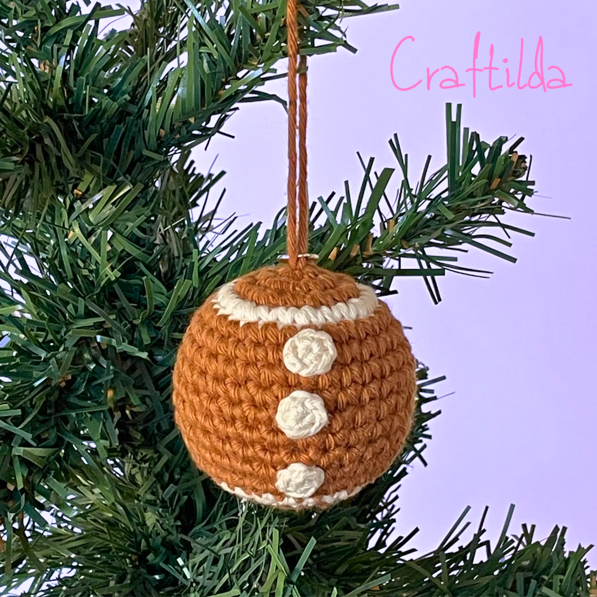 Julgranskula pepparkaksgubbe