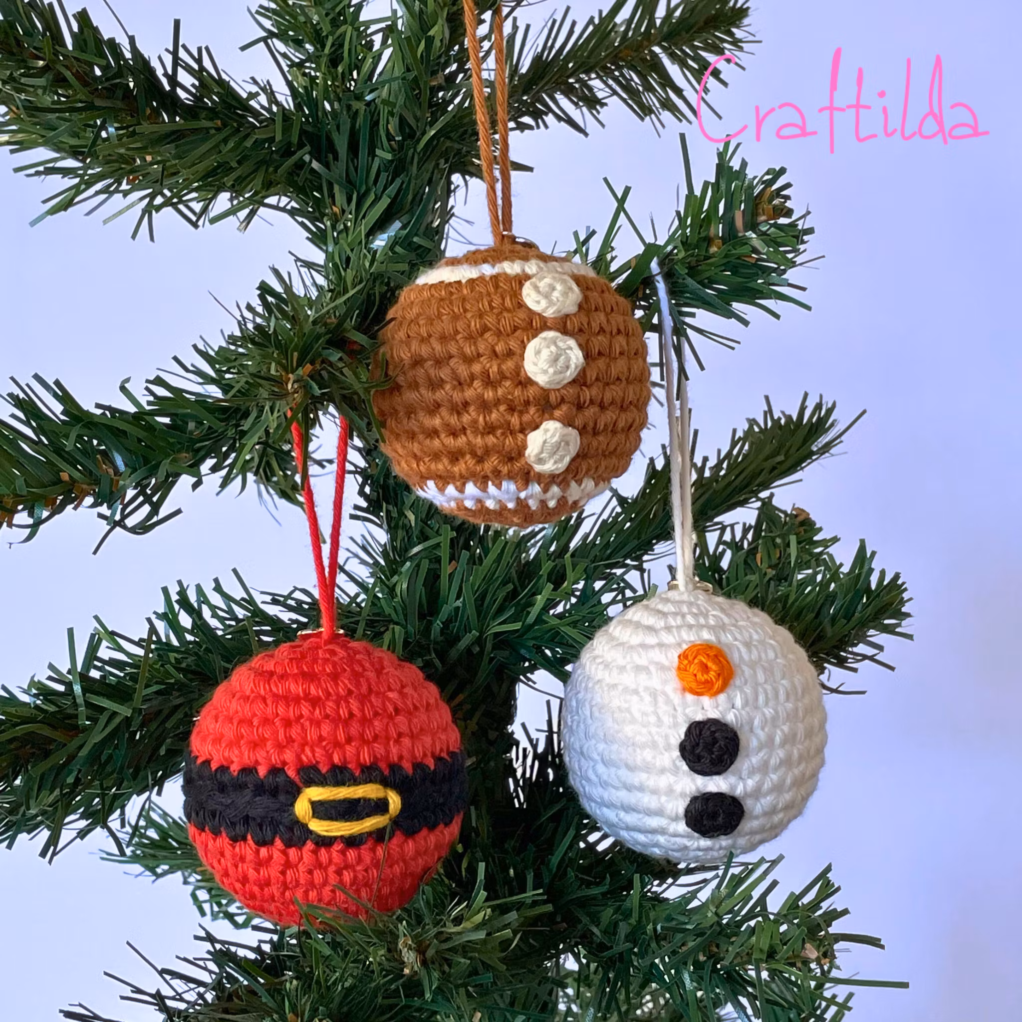 Julgranskula pepparkaksgubbe