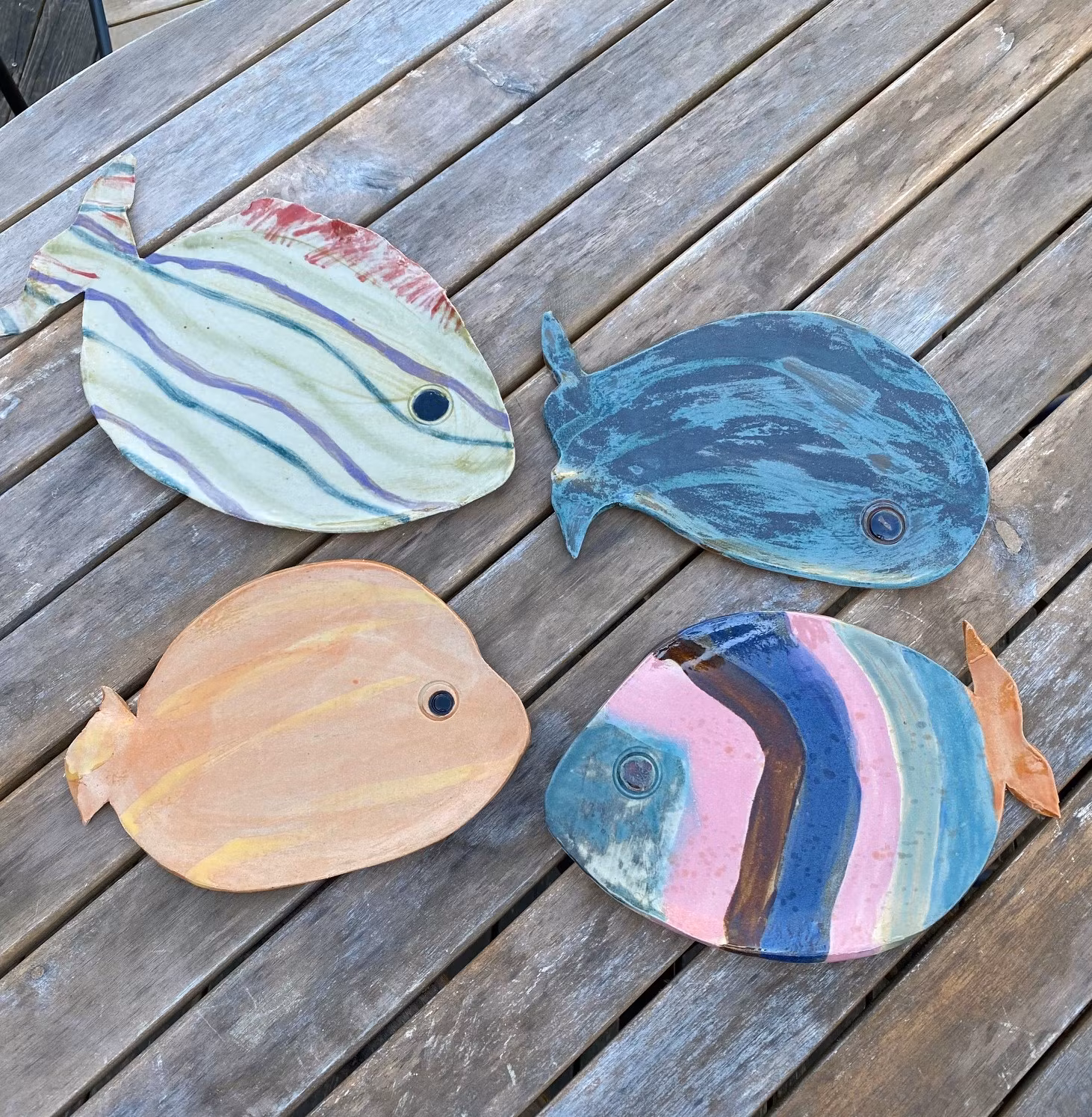 Fiskfat randigt
