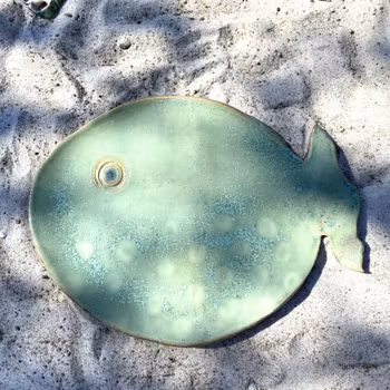 Fiskfat grönt