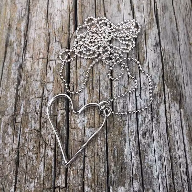 Hänge Silver Heart
