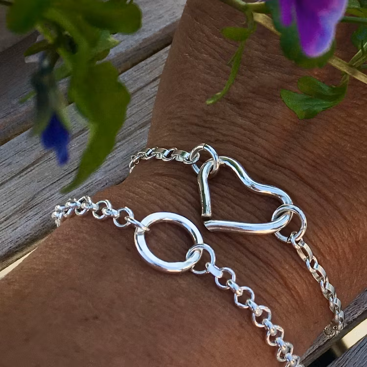 Armband Open Heart