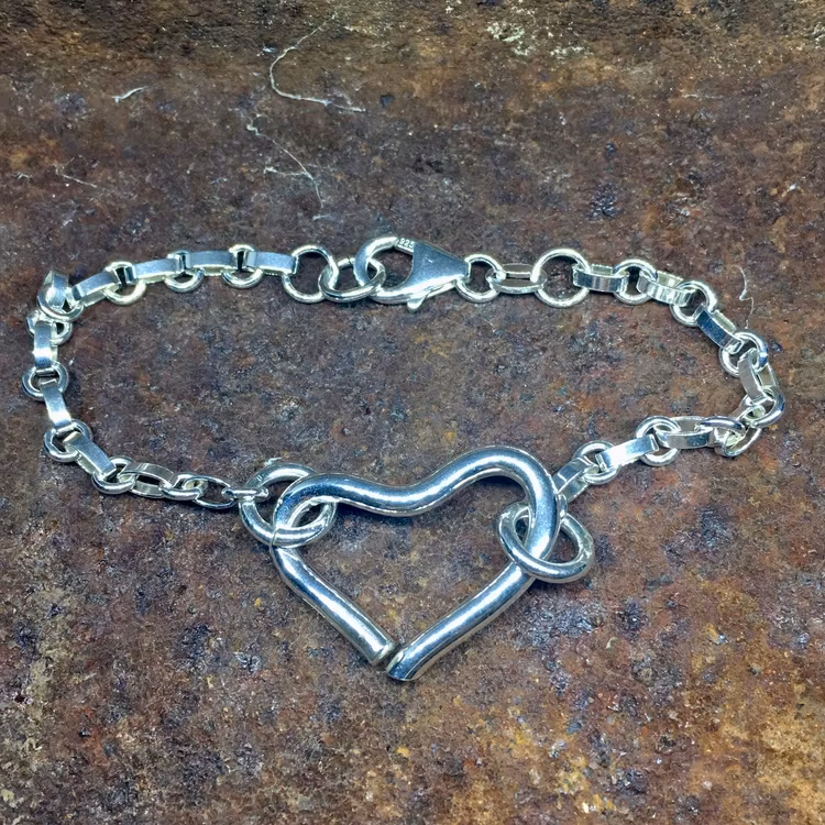 Armband Open Heart