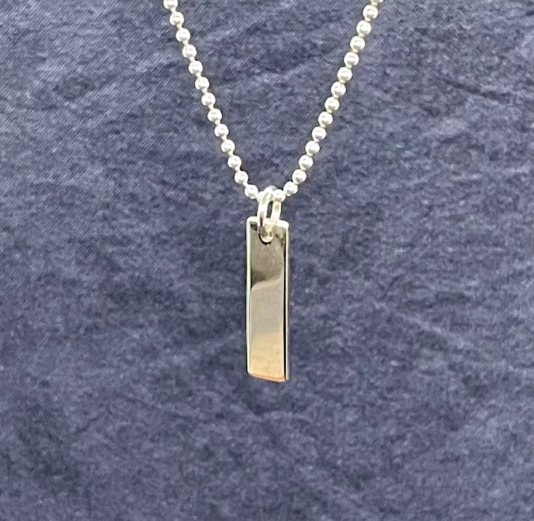 Hänge Silver Tag