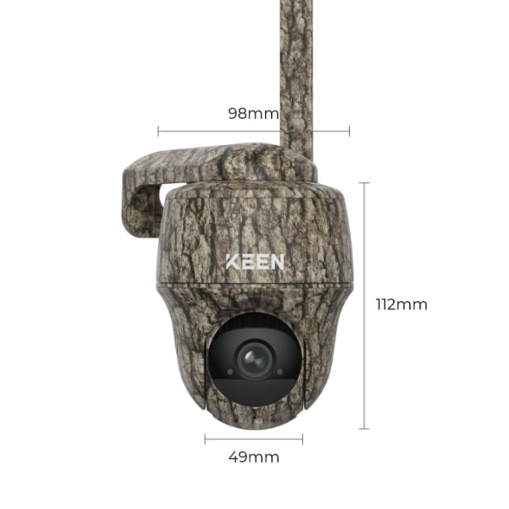 KEEN Ranger PT 4G inkl Solpanel åtel och skogsövervakning