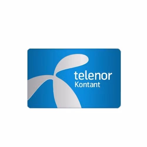 Telenor Kontant – 100GB / 12 Månader