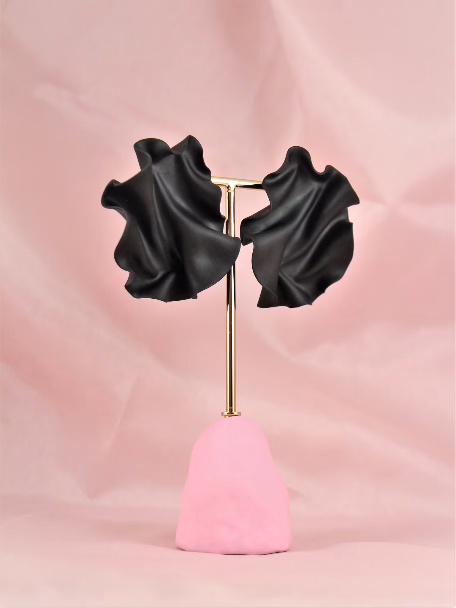 Satin svart matt