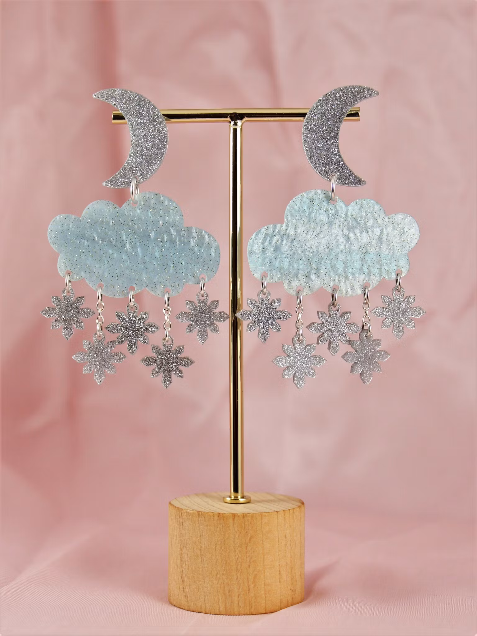 Snömoln Vinternatt