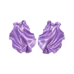 Satin MINI lila glitter