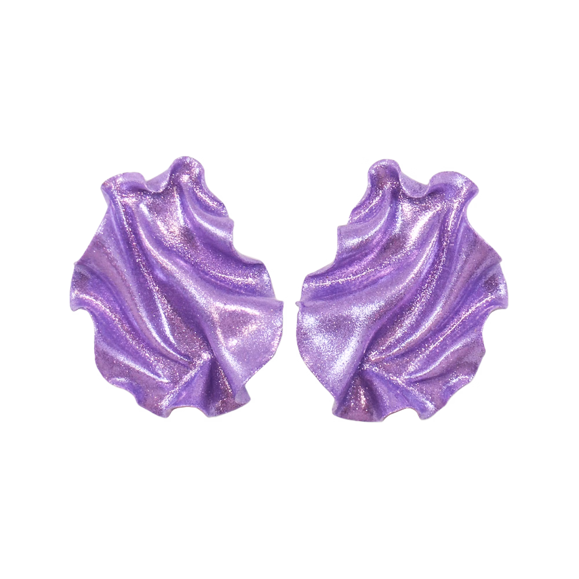 Satin MINI lila glitter