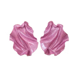 Satin MINI rosa holografiskt glitter