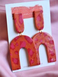 Arch orange & rosa leo
