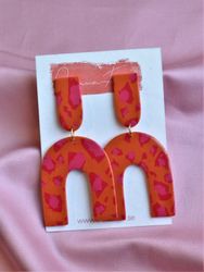 Arch orange & rosa leo