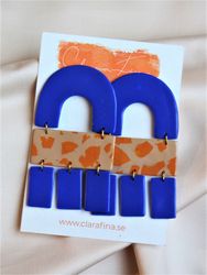 Multi shape blå & orange