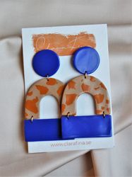 Multi shape blå & orange