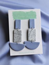 Multi shape lila & vit