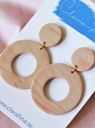Emma Medium beige & rosa