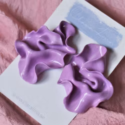 Satin ljuslila marmorering