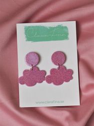 Litet glittermoln rosa glitter