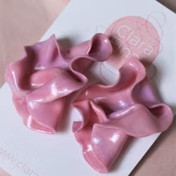 Satin M rosa marmorering
