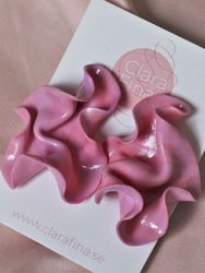 Satin rosa marmorering