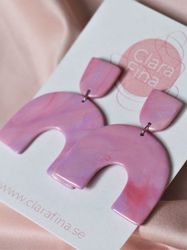 Short Arch rosa marmorering