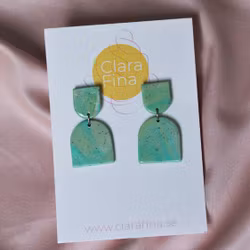 Hedvig S grön marmorering