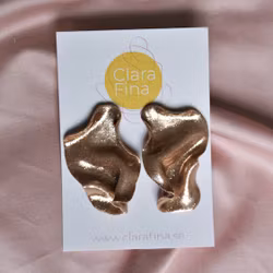 Satin S guldglitter