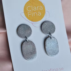 Lotta holografiskt silverglitter