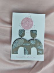 Short Arch beige och silver