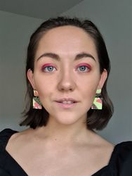 Dubbelkvadrat Elin Pk-inspirerat mönster