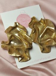 Satin guldglitter