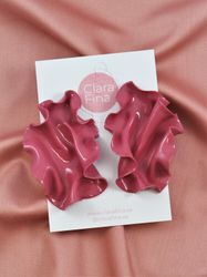 Satin höstrosa