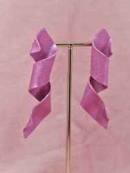Virvel rosa glitter