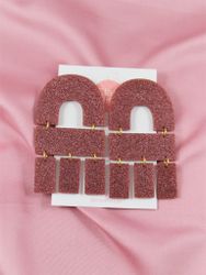 Multi Shape rosé glitter