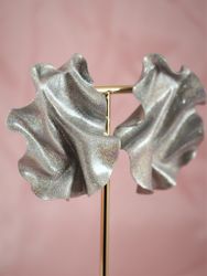 Satin silverglitter
