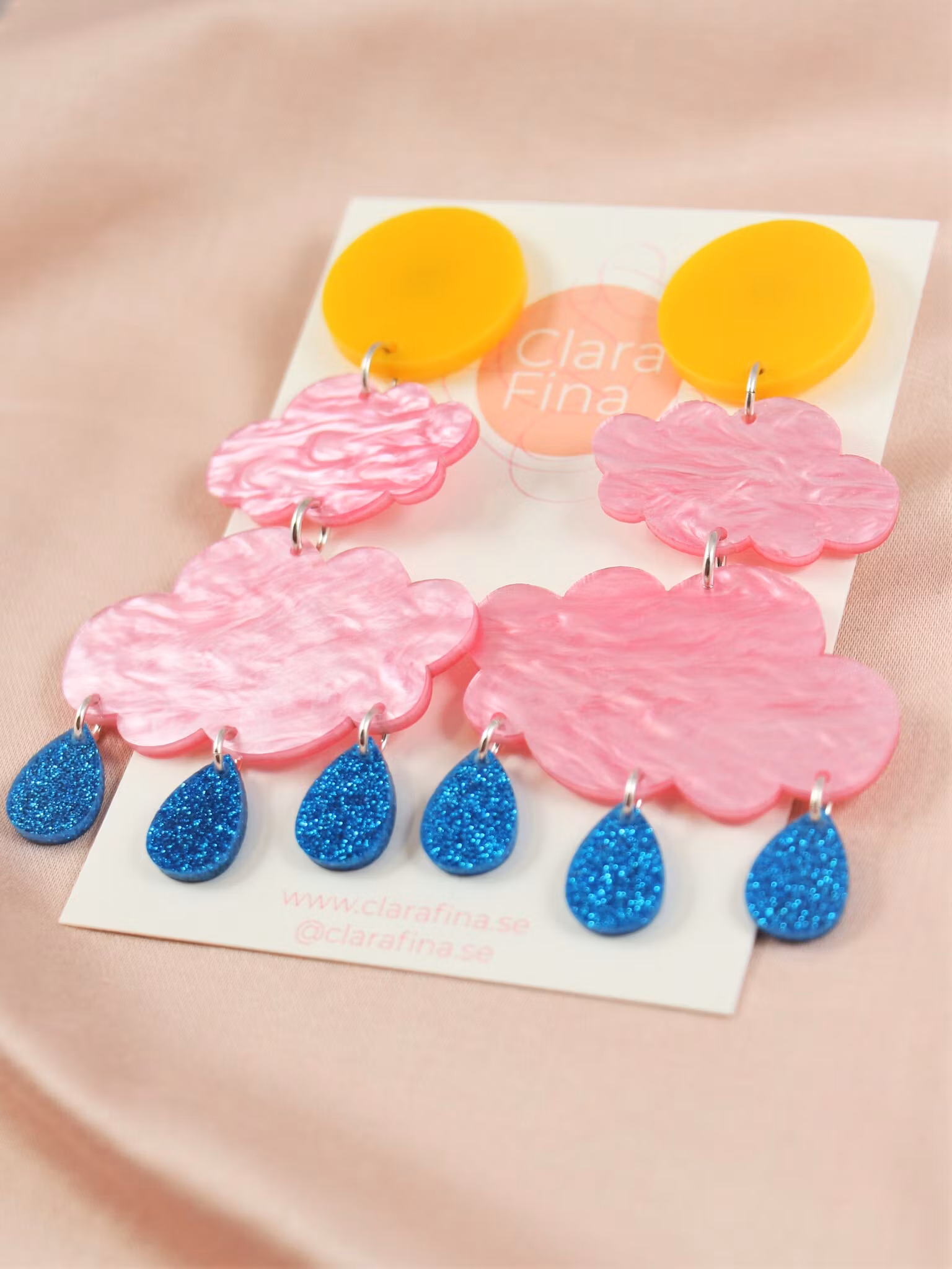 Rosa regnmoln Dubbel