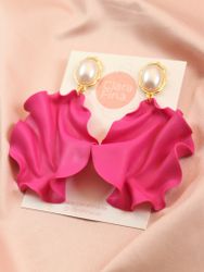 Satin Pearl top Magenta (matt)
