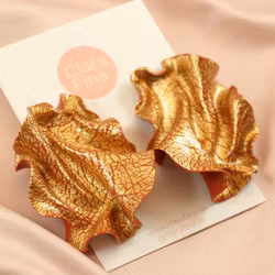 Satin guld och terrakotta  SAMPLE