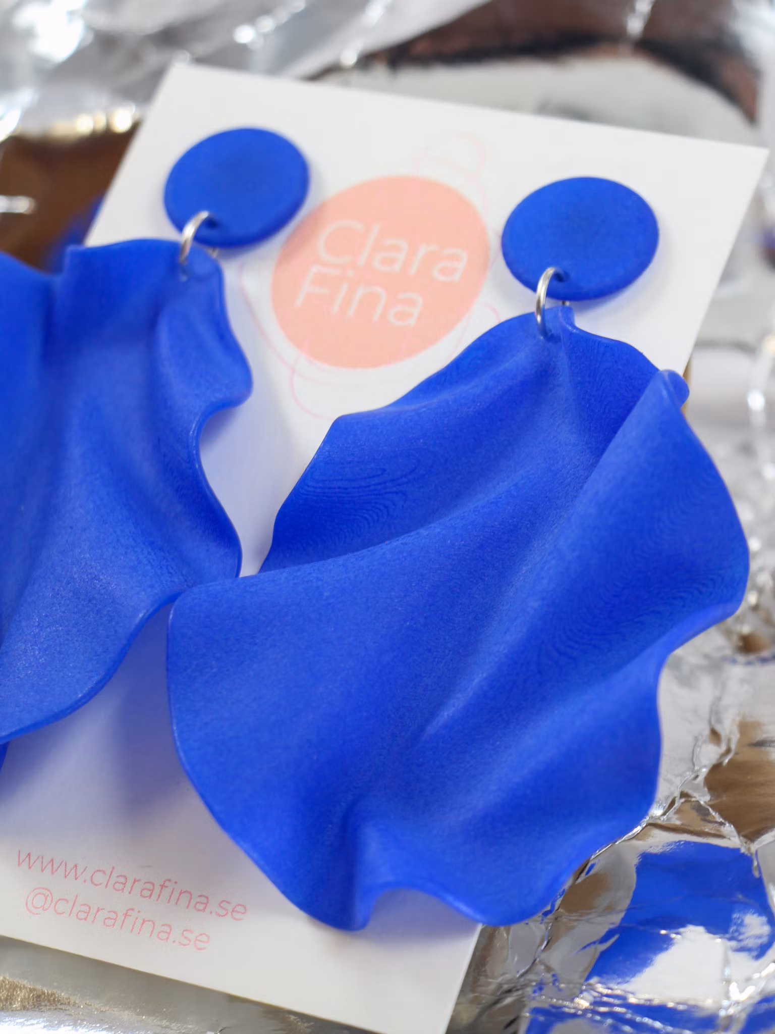 Satin Round Top 2.0 Klarblå