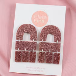 Multi Shape Mini Rosa glitter