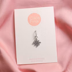 Snöflinga singelörhänge (st)