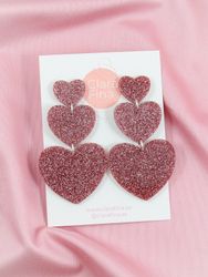 Trippelhjärta rosa