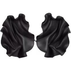 Satin svart matt