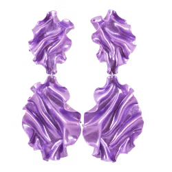 Satin Regal ljuslila glitter